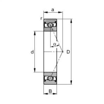 FAG Spindle bearings - HCS71910-E-T-P4S