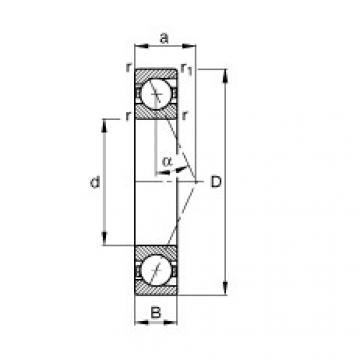 FAG Spindle bearings - B7002-E-T-P4S