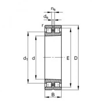 FAG Cylindrical roller bearings - NN3026-AS-K-M-SP