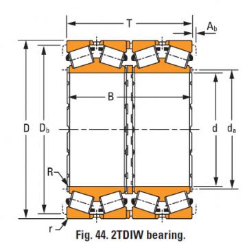 lm278849dgw – Four-row tapered roller Bearings