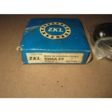 ZKL Sinapore 6306A C3 Deep Groove Ball Bearing 30mm x 72mm x 19mm