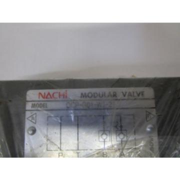 NACHI MODULAR VALVE OCP-G01-W1-21  NO BOX