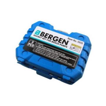 Bergen 5 Piece 1/2&#034; Drive Socket Set For Bosch Fuel Injection Pumps B5850