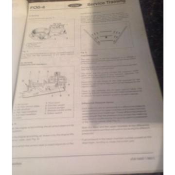 Ford / Bosch. Pentrol Injection Service Training Info. Includes Fuel Inj. Test
