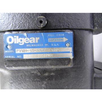 OilGear PVWH-15-RSAY-CNNN Pump Axial Pistons 55.7 Liters Per Min  WOW