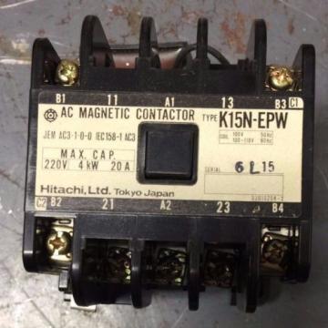 Hitachi K15N-EPW Magnetic Contactor Coil 100v-110v