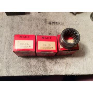 3-MCGILL -Bearing #MR-16CAGEROL FREE SHPPING to lower 48  OTHER