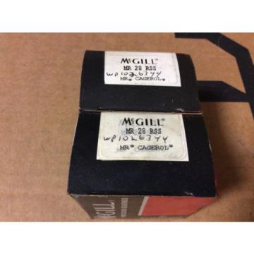 2-McGILL bearings#MR 28 RSS Free shipping lower 48 30 day warranty