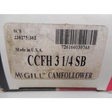 MCGILL CAM FOLLOWER CCFH 3 1/4 SB CCFH 3-1/4 SB CCFH314SB