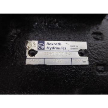 REXROTH HYDRAULIC VALVE 7760-900-641 7760900641