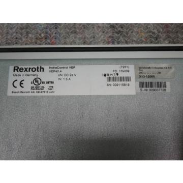Bosch Rexroth Indracontrol V VEP40.4 Embedded CE 6.0 Pro R911328967