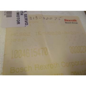 REXROTH HCS02.1E-W0028-A-03-NNNN SERVO DRIVE FACTORY SEALED