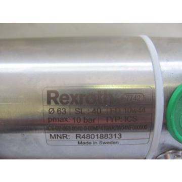 REXROTH R480188313 PNEUMATIC CYLINDER