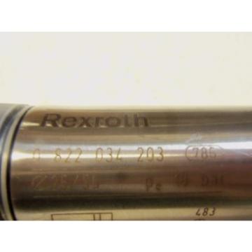 REXROTH 0 822 034 203 PNEUMATIC CYLINDER USED