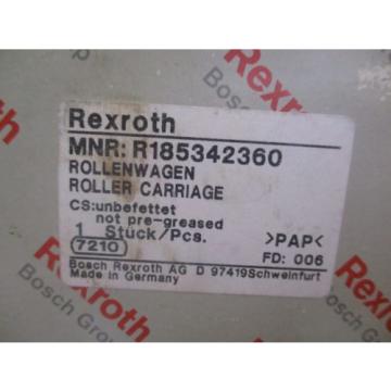 REXROTH ROLLER CARRIAGE R185342360