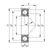 FAG Angular contact ball bearings - 7205-B-XL-2RS-TVP #1 small image