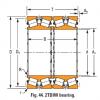m280249dgwa – Four-row tapered roller Bearings