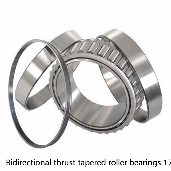 Bidirectional thrust tapered roller bearings 170TFD2401 #2 small image