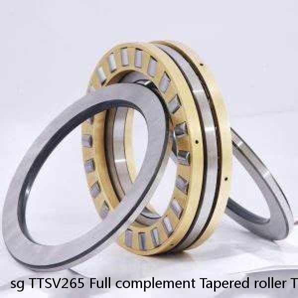 sg TTSV265 Full complement Tapered roller Thrust bearing #1 small image