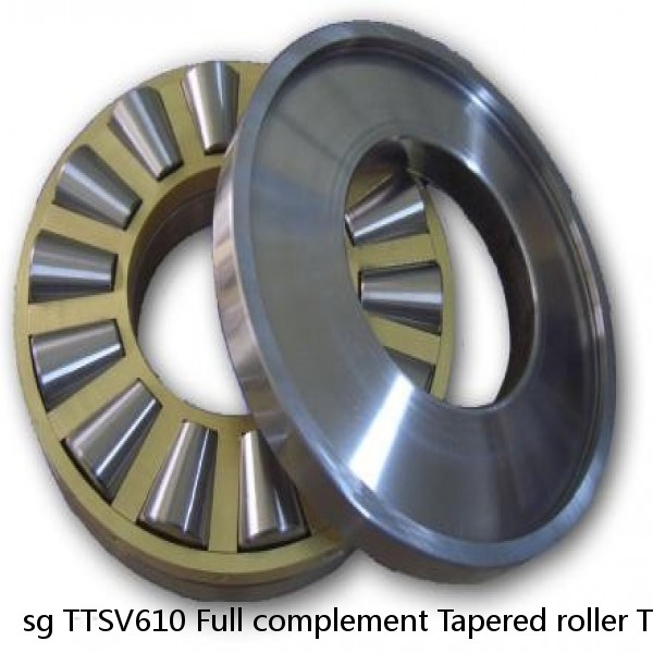 sg TTSV610 Full complement Tapered roller Thrust bearing #1 small image