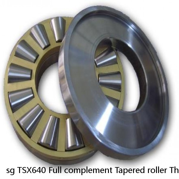 sg TSX640 Full complement Tapered roller Thrust bearing #2 small image