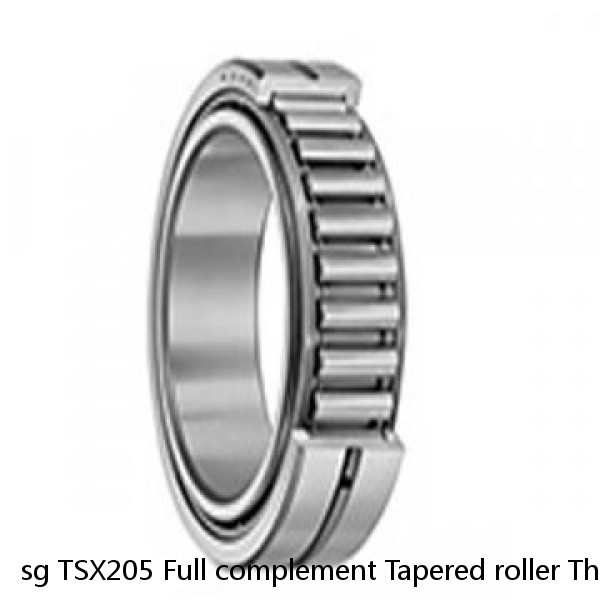 sg TSX205 Full complement Tapered roller Thrust bearing #2 small image