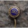 Vintage Sinapore ZKL Czechoslovakia Ball Bearing Firm Race &amp; Cage Advertising Pin Badge #5 small image