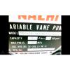 NACHI VDR-1A-1A3-Q11-6124A VARIABLE VANE PUMP 1800 RPM MAX #183363 #2 small image