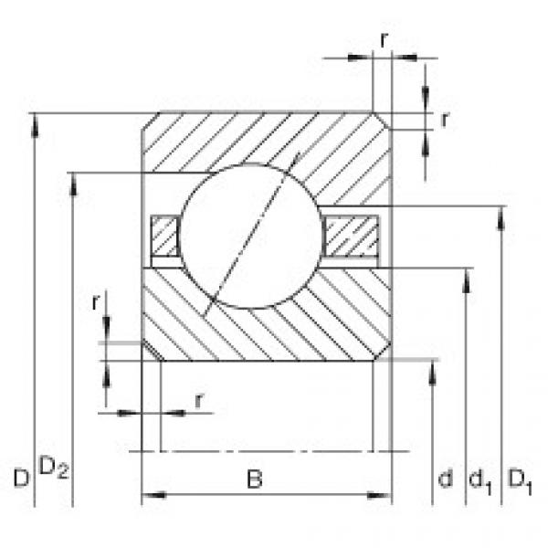 FAG Thin section bearings - CSEF080 #1 image