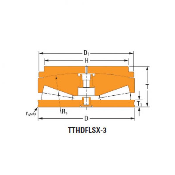 T1011fs-T1011s Thrust tapered roller Bearings #1 image