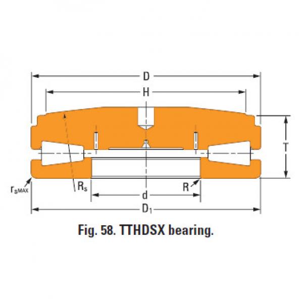 161TTsv930Oa534 Thrust tapered roller Bearings #1 image