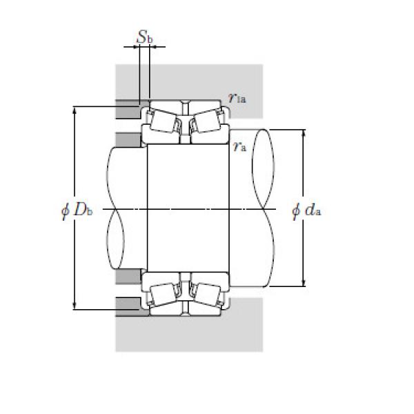 Bearing T-EE420801/421451D+A #1 image