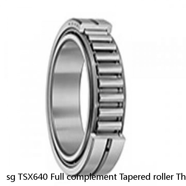 sg TSX640 Full complement Tapered roller Thrust bearing #2 image