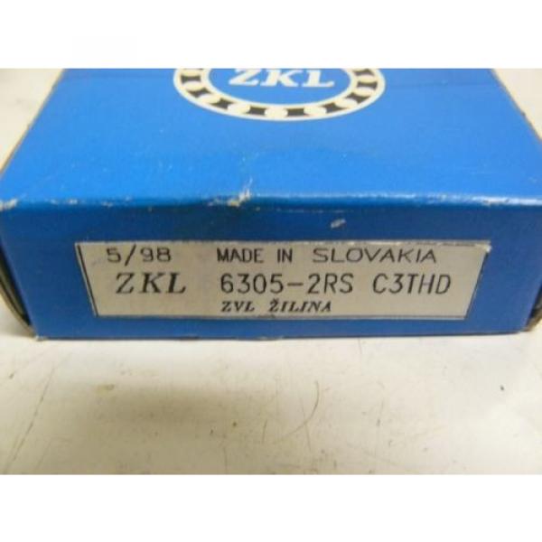 ZKL Sinapore 6305-2RS C3THD BALL BEARING #2 image