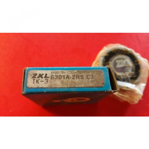 ZKL Sinapore 6301A-2RS C3 Ball Bearing free shipping #2 image