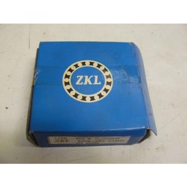 ZKL Sinapore 6206-2RS BALL BEARING #1 image
