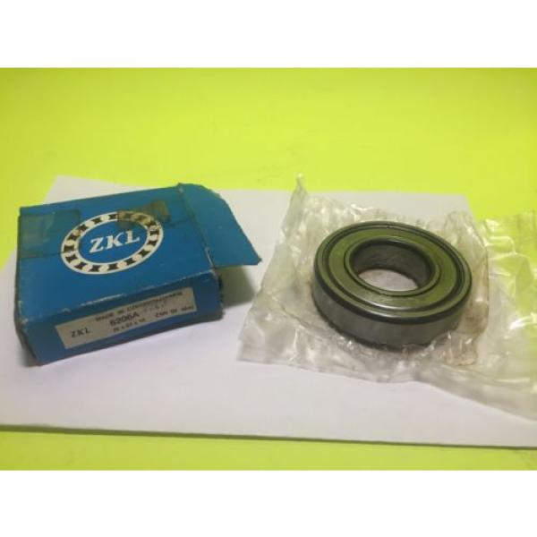 ZKL Sinapore 6206A Bearing 30mm X 62mm X 16mm  OLD STOCK #1 image