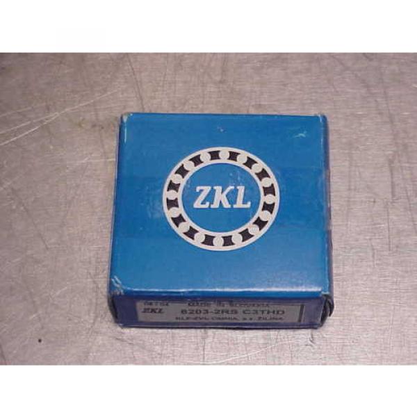 in Sinapore Factory Packaging Single Row Ball Bearing ZKL 6203-2RS C3THD #1 image