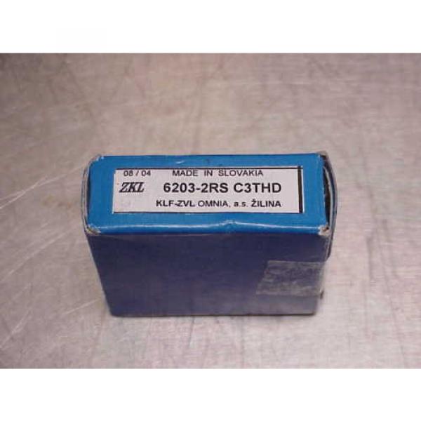 in Sinapore Factory Packaging Single Row Ball Bearing ZKL 6203-2RS C3THD #2 image