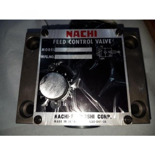NACHI TL-GO4-8-6-11 HYDRAULIC FEED CONTROL VALVE #1 image
