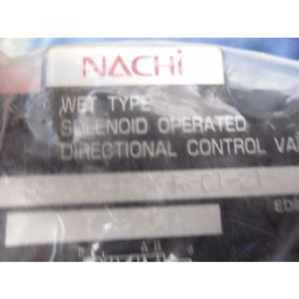 NACHI SS-G03-E2X-R-C1-21 MFG NO 750HYDRAULIC SOLENOID VALVE #3 image