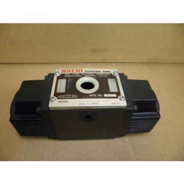 NACHI SS-G03-C6-R-D2-E10 WET TYPE SOLENOID OPERATED DIRECTIONAL HYDRAULIC VALVE #1 image