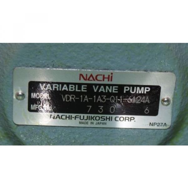 Nachi VDR-1A-1A3-Q11-6124A Variable Vane Pump Hydraulic #4 image