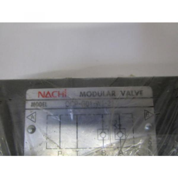 NACHI MODULAR VALVE OCP-G01-W1-21  NO BOX #2 image