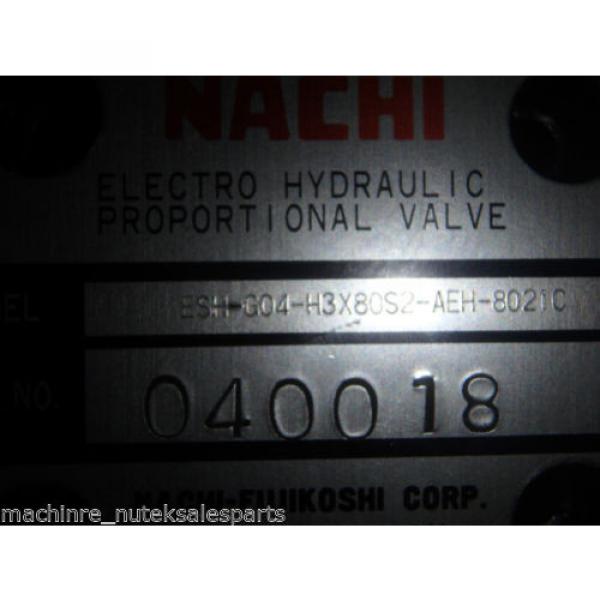 Nachi Electro Hydraulic Proportional Valve ESH-G04-H3X80S2-AEH-8021C #3 image