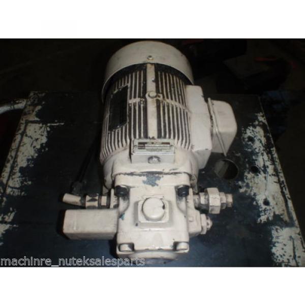 Nachi Variable Uni Pump with Motor VDR-1B-1A2-21_UVD-1A-A2-1.5-4-1849A_LTIS70-NR #2 image