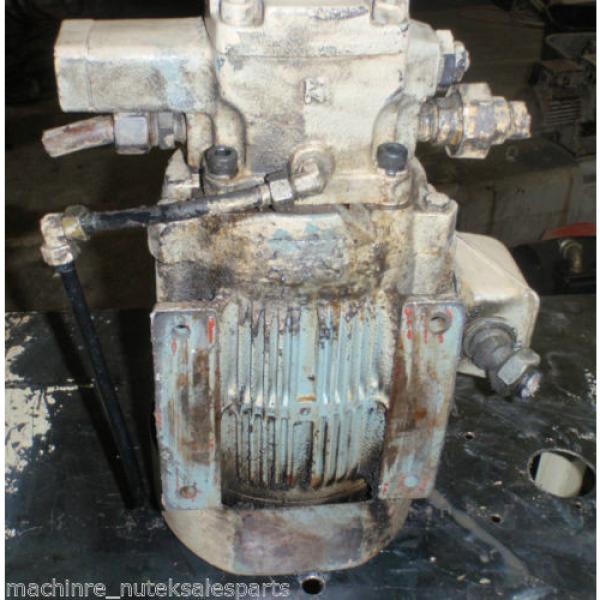 Nachi Variable Uni Pump with Motor VDR-1B-1A2-21_UVD-1A-A2-1.5-4-1849A_LTIS70-NR #3 image