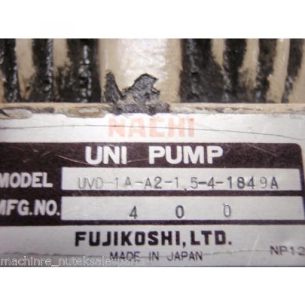 Nachi Variable Uni Pump with Motor VDR-1B-1A2-21_UVD-1A-A2-1.5-4-1849A_LTIS70-NR #4 image