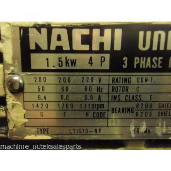 Nachi Variable Uni Pump with Motor VDR-1B-1A2-21_UVD-1A-A2-1.5-4-1849A_LTIS70-NR #5 image