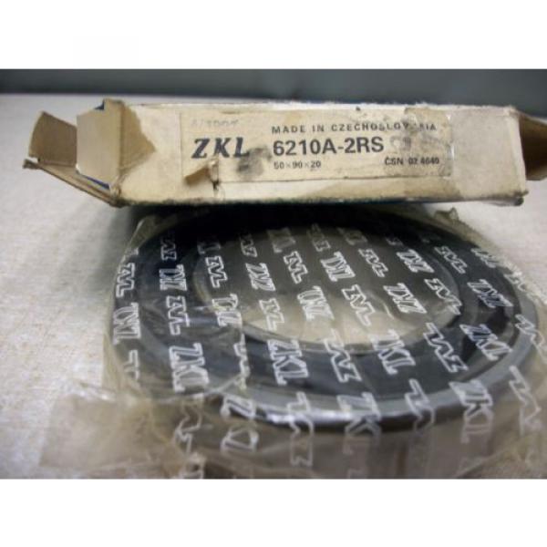 ZKL 6201-2RS Rubber Sealed Bearing #1 image